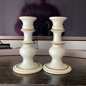Vintage Dansk Candle Holders